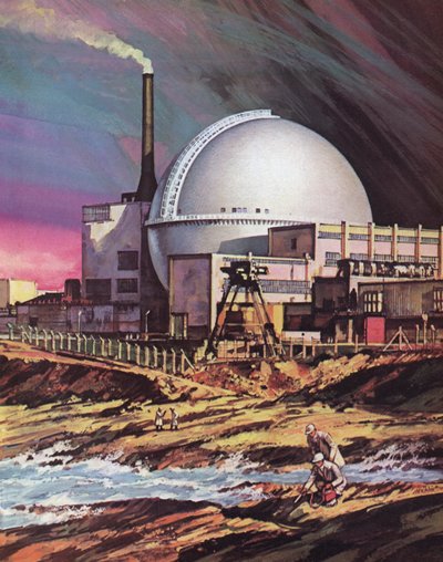 La centrale nucléaire de Dounreay en Écosse - English School